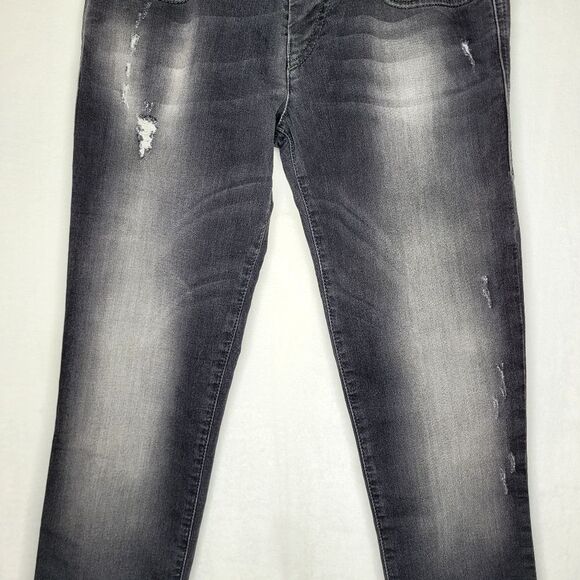 Diesel Grupee Denim + Sweat Pants Size 27 - Picture 3 of 14